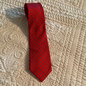 Stafford Crimson and Navy Diamond Tie